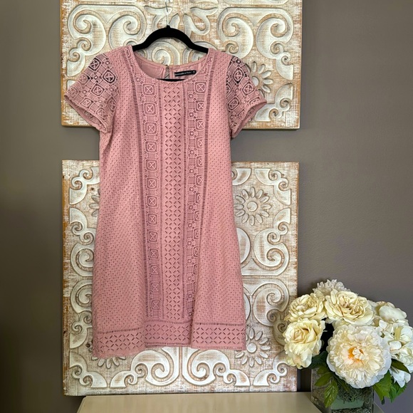 Abercrombie & Fitch Dresses & Skirts - Abercrombie & Fitch Sheath Dress Lace Embroidered X Small